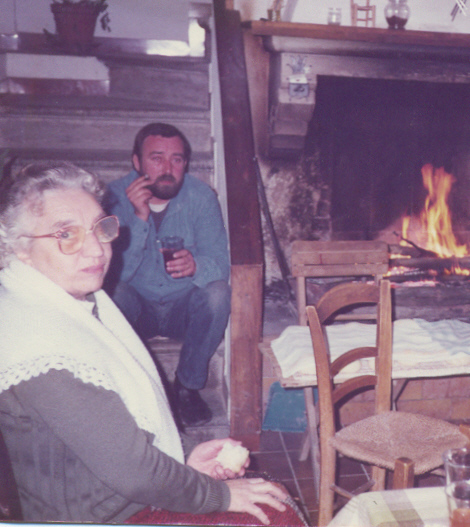 Greta Schoon (D) and Johann. P Tammen (D) in Romagna 1984